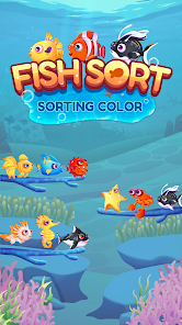 Fish Sort: Sorting Color 1.0.0 APK + Mod (Unlimited money) untuk android