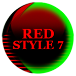 Cover Image of Tải xuống Red Icon Pack Style 7 4.9 APK