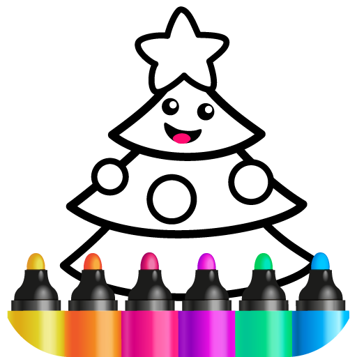 Lae alla Bini Toddler Drawing Apps! Coloring Games for Kids APK