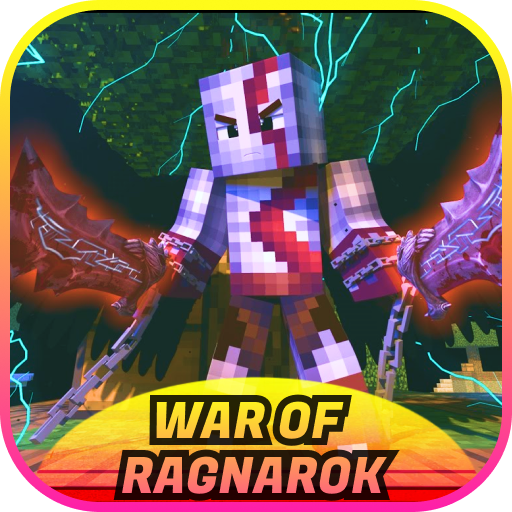 War of Ragnarok mod for MCPE logo
