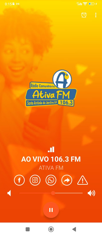 Ativa FM 106.3 - 5.0 - (Android)