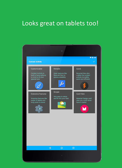 Material Design Tasker Plugin MOD APK screenshot