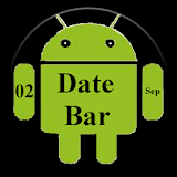 DateBar - date in status bar icon