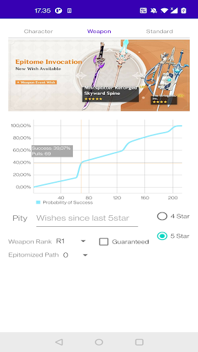 Wish Calculator for Genshin Screen 3