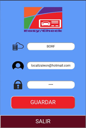 EASY/CHECK Fraccionamientos Screen 2