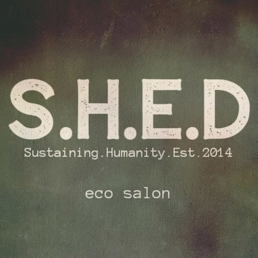 S.H.E.D ECO SALON logo