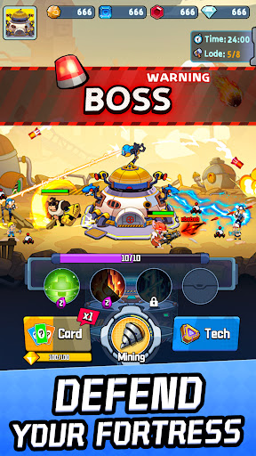 Android application Miner Fortress screenshort