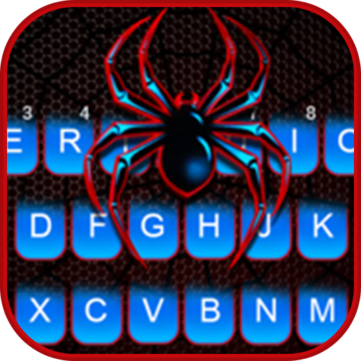 Neon Spider Hero Theme logo