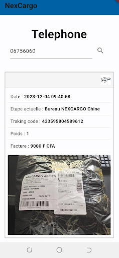 NexCargo Screen 3