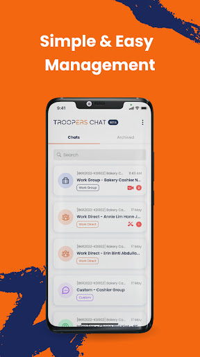 Troopers Chat Screen 2