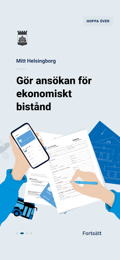 Android application Mitt Helsingborg screenshort