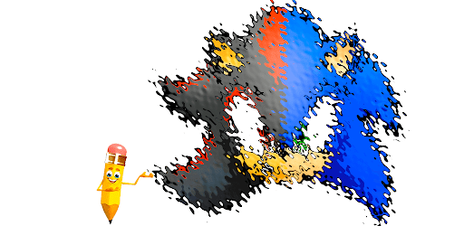 How to draw sonik characters