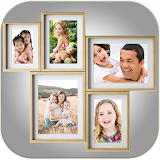 Family photo frames icon