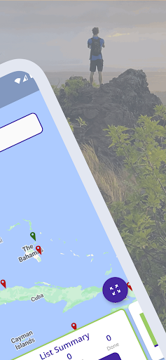Lope - Travel Lists & Goals Screen 2