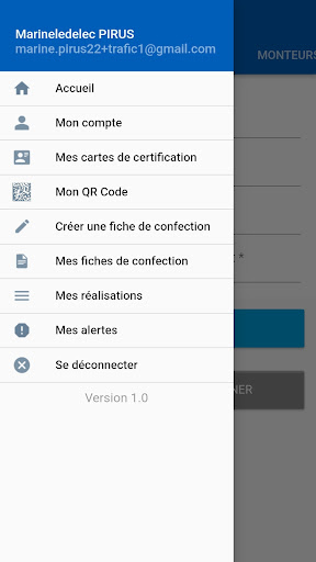 Android application Trafic P screenshort