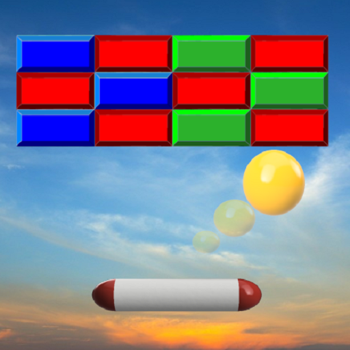Brick breaking game logo