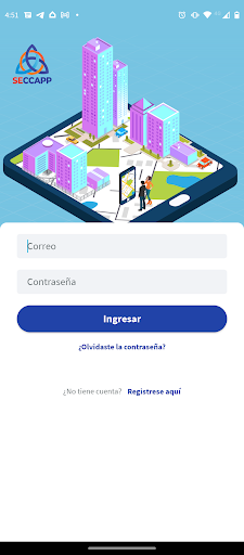 Android application SECCApp screenshort