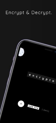 Android application Encrypto: Easy File Encryption screenshort