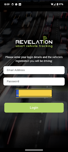 Android application Revelation Tracking screenshort