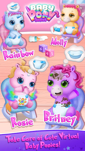 Baby Pony Sisters - Virtual Pet Care & Horse Nanny  screenshots 1