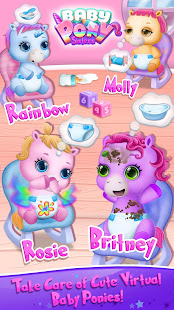 Baby Pony Sisters - Virtual Pet Care & Horse Nanny  Screenshots 1