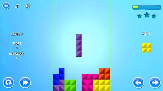 Retro Brick Color Block Puzzle