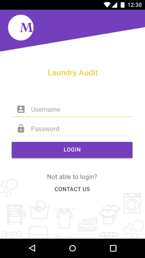 Majestic Laundry App Screen 2