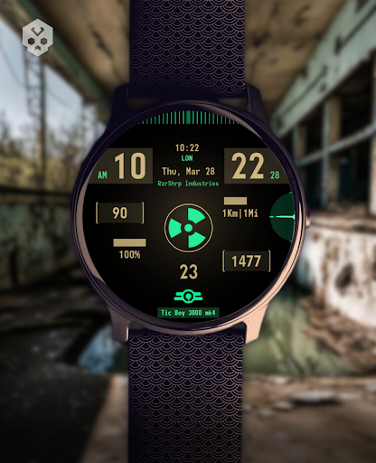 Atomic Tic Watch Face screenshot 3