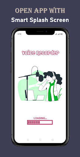 Android application Voice Recorder - Audio Record screenshort
