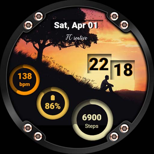 Naturistic FC Watch Face logo