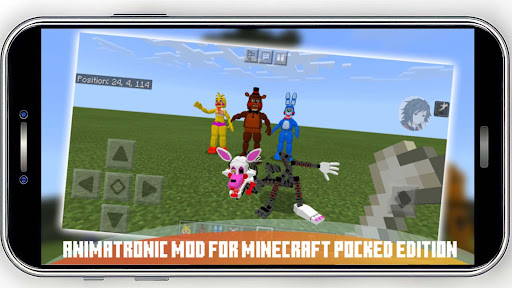 Mod Animatronic  Skins MCPE