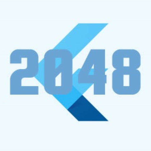 Flutter 2048 logo
