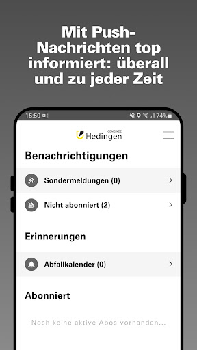 Gemeinde Hedingen Screen 2