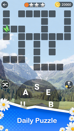 Android application wordcross:brain exercise 2023 screenshort
