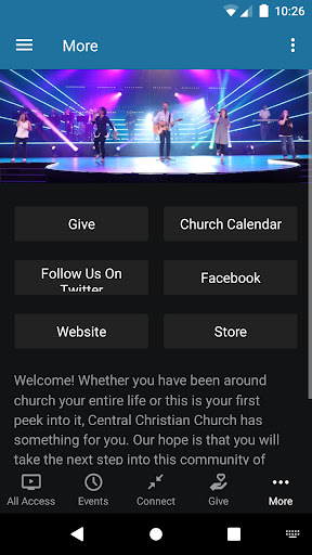 CentralNow Screen 3
