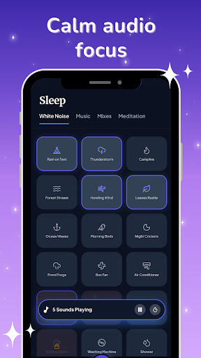 SleepMoon Tracker and Sounds