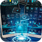 Cover Image of Download Galaxy Alien Tech Launcher Theme 1.1.9 APK