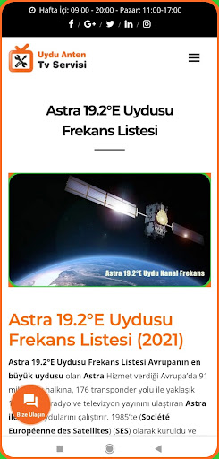 Uydu güncelleme Türksat Screen 3