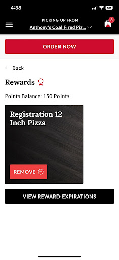 Anthonys Coal Fired Pizza Screen 3