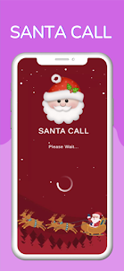 산타 클로스 및 통화와 채팅