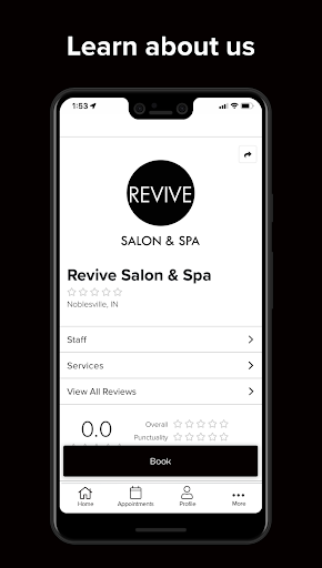 REVIVE Salon & Spa Screen 2