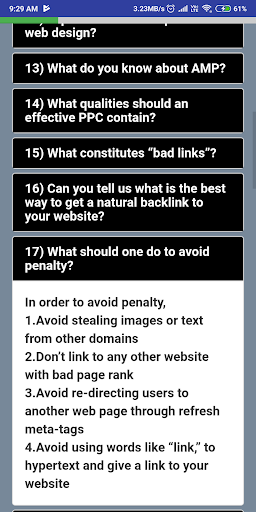 Digital Marketing Interview