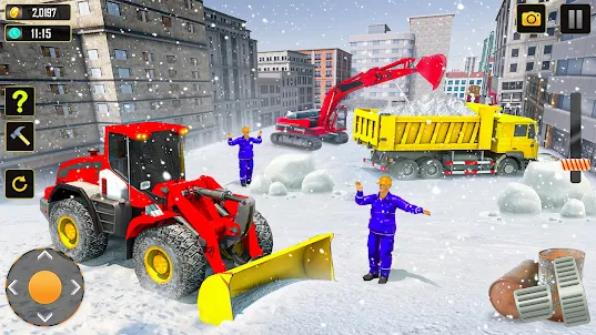 Snow Heavy CONSTRUCTION Game