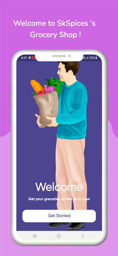 Android application Sk_Spices screenshort