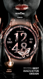 PER010 - Brooch Watch Face