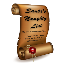 Gambar ikon Santa's Naughty List App