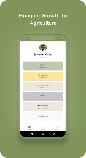 Android application SupaFarm screenshort