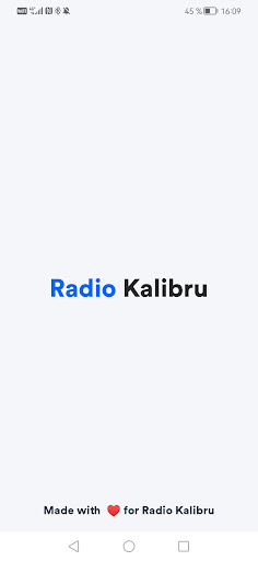 Android application Radio Kalibru screenshort