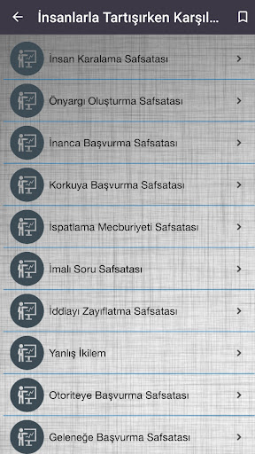 Savaş Taktik Programı Screen 2