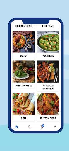 Android application Hotel Food Paradise screenshort
